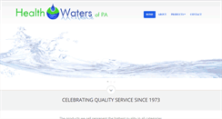 Desktop Screenshot of healthwaters.com