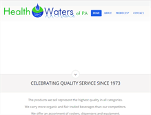 Tablet Screenshot of healthwaters.com